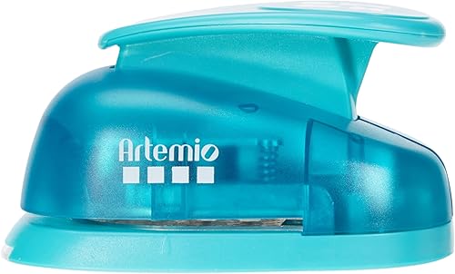 Artemio 7,6 cm Jumbo 4 étiquettes Perforatrice à Levier N ° 1 Vert - Nail Gallerys