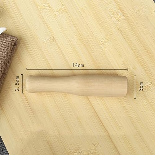 Pilon à épices bois non fini choucroute livre nourriture ail inviolable broyage concasseur barre de cuisine Gadget pour magasin à domicile - Nail Gallerys