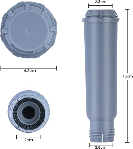 XtraCare Filtres à Eau pour Machine à Café Melitta, Krups Cartouche Filtrante, Compatible avec Melitta, Krups Claris F088, Nivona, AEG, Bosch, Siemens, Gaggenau, Neff, Cocoon (Lot de 2) - Nail Gallerys
