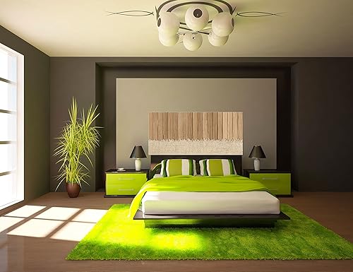 PPA DESIGN SATDL0312 - Sticker Autocollant Tête de Lit Déco Bois Tissu (140x56cm) - Nail Gallerys