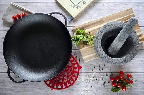 Victor Poêle à Paella en Fonte Noir - Nail Gallerys