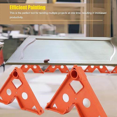 Supports de Séchage de Peinture en Aérosol Réutilisables, 4 Pièces, pour Portes et Garnitures D'armoires de Cuisine, Accessoire de Peintre Compact pour des Projets de Peinture - Nail Gallerys