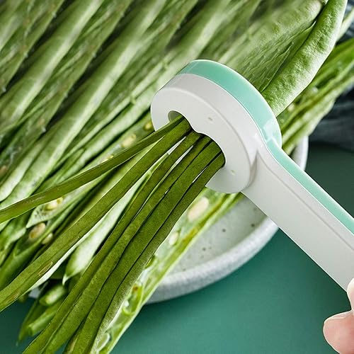 2pcs Trancheuse de Haricots Verts de Français Coupe-Haricots de Légumes Multifonctionnel Ustensiles de Cuisine - Nail Gallerys