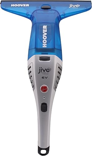 Hoover JWC60B6 Jive Raclette lave-vitres, blanc/bleu transparent - Nail Gallerys