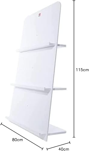 Bianconiglio Kids BUK Bibliothèque Professionnelle Montessori avec système Hide&Show pour la Rotation des Livres en Bouleau de première qualité fabriqué en Italie, EN71 (Blanc Lavable) - Nail Gallerys