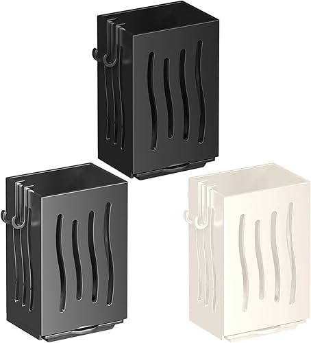 Support mural pratique à suspendre pour couverts et baguettes pour garder les ustensiles au sec (blanc, taille unique) - Nail Gallerys