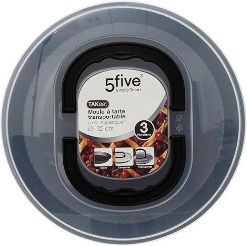 Plat rect avec couvercle 42x30cm TakEat - 5 five simply smart Gris - Nail Gallerys