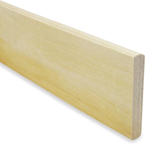 wiedergutschlafen Lot de 5 lattes de rechange en bois - Plusieurs longueurs - Largeur : 53 mm - Hauteur : 8 mm - Pièces de rechange (920) - Nail Gallerys