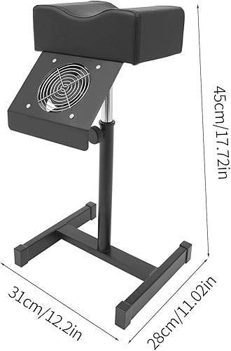 Chaise de pédicure mobile, avec aspiration, hauteur réglable de 48 à 68 cm, capacité de charge de 10 kg, avec sac collecteur de poussière pour la maison, le salon, le spa, le massage, le salon de - Nail Gallerys