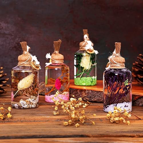 impeRiums Lot de 4 bougies décoratives pour lampe à huile - Nail Gallerys