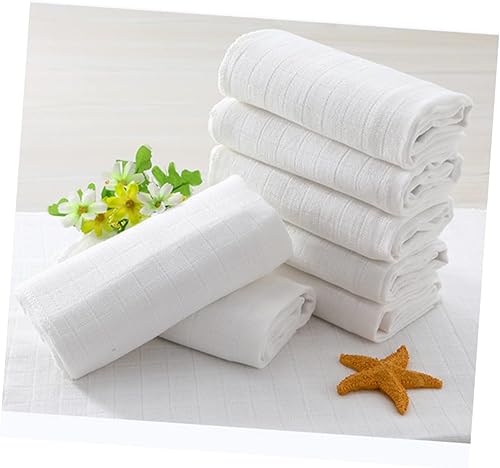 Alipis Serviettes De Toilette en Coton Doux 70 X 50 Cm pour Garçons Et Filles Double Couche Dabsorption - Nail Gallerys