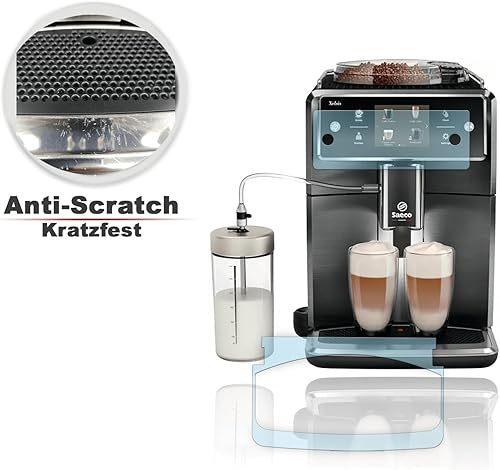 Film de protection anti-rayures pour égouttoir et film de protection d'écran pour Saeco/Philips Xelsis SM7580 - SM7581 - SM7583 - SM7680 - SM7682 - SM7683 - SM7684 - SM7686 - SM7686 - Nail Gallerys