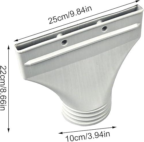 Adaptateur de tuyau plat pour climatisation, kit de ventilation pour fenêtre 10 x 22 x 25 cm, pour tuyau d'échappement de climatisation, accessoires de fenêtre portables pour climatisation - Nail Gallerys