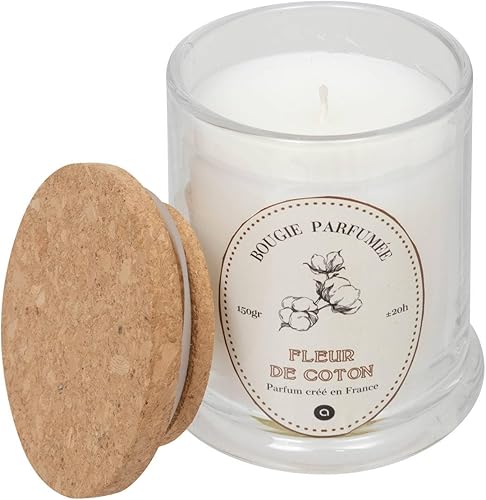 Atmosphera - Bougie parfumée hapo fleur de coton 150g - Nail Gallerys