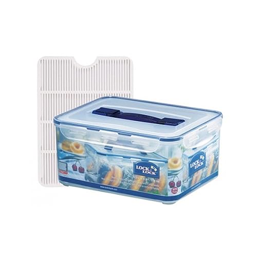 Lock & Lock HPL 883 Boîte spécifique 6,5 L avec poignée & plateau fraicheur - Nail Gallerys