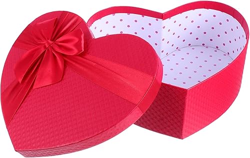 HEMOTON 1 boîte d' Cadeau de Mariage en Forme de cœur - Nail Gallerys