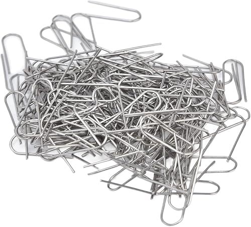 200pcs Anneaux de Saut de Fil D'alliage de -chrome en Forme de U Anneau de Crochet de Crochet pour Pendentifs de Bricolage Ornements en Céramique Fabrication de Fusion de Verre - Nail Gallerys