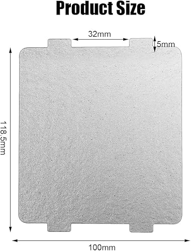 5 Pcs Plaque Mica Micro Ondes Plaque Mica Universelle Plaque Isolant Mica Plaque Mica Four Micro-ondes Plaque Mica du Guide d'Onde Pièces et Accessoires pour Micro-ondes Grille-pain Cuisine Four - Nail Gallerys