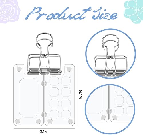 Palette Aquarelle Portable de Voyage, Mini Palette Aquarelle, Pour l'aquarelle, la gouache et l'acrylique, Palette pour les Artistes et les Amateurs de Peinture, 8 Grids Mini Palette avec Clips - Nail Gallerys
