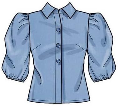 New Look NL6698 Patron de Couture, Blanc, 34-46 - Nail Gallerys