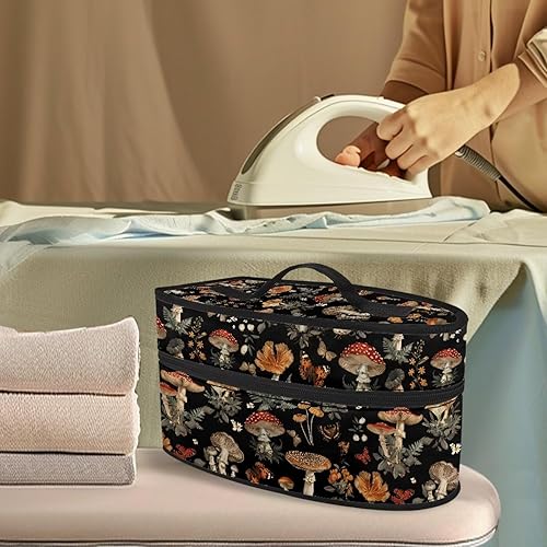 KUIFORTI Étui de rangement en fer coq pour femme - Portable - Pour fer à repasser plat - Sac de voyage - Mini fer à vapeur - Nail Gallerys