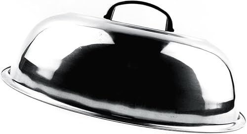 Couvercle en Pot, Couvercle en Pot en Acier Inoxydable pour sauté (36 cm) - Nail Gallerys