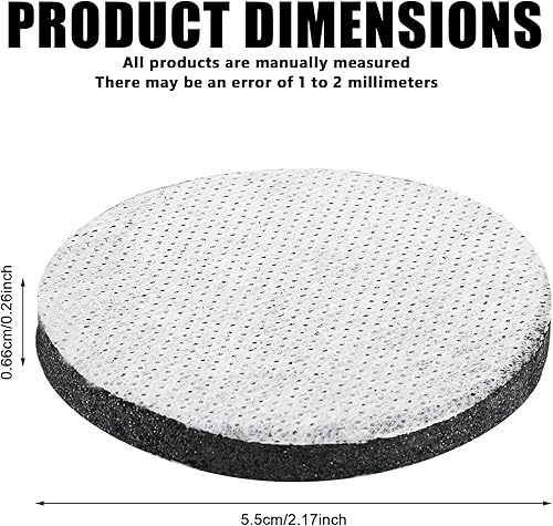 Lot de 8 filtres à eau MicroDisc pour bouteilles filtrantes Brita Fill and Go - Filtre à eau de rechange - Réduit le chlore, les PFAS, les microparticules et autres substances altérant le goût dans - Nail Gallerys