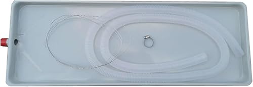 Bac à Eau pour climatiseur intérieur/extérieur, bac de vidange pour unité AC,Bac d'égouttement de collecteur d'eau de condensat,Bac de récupération Universel en métal galvanisé 1.5P/3P/5P - Nail Gallerys