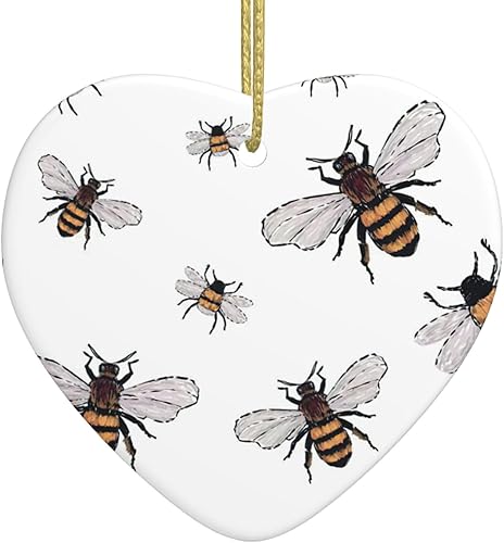 Artisanat en céramique double face, décorations de sapin de Noël, décoration de Noël pour les vacances, amérindien - Nail Gallerys