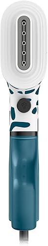 Tefal Pure Pop Home & Travel DT2040E1 Brosse à vapeur 20 g/min, 15 secondes, prête à l'emploi, système de tampon, vapeur sûre, pour maison et voyage, 2 réservoirs d'eau, bleu - Nail Gallerys