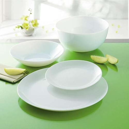 Luminarc 9226440 Service 19 Pièces Table Diwali, Blanc - Nail Gallerys