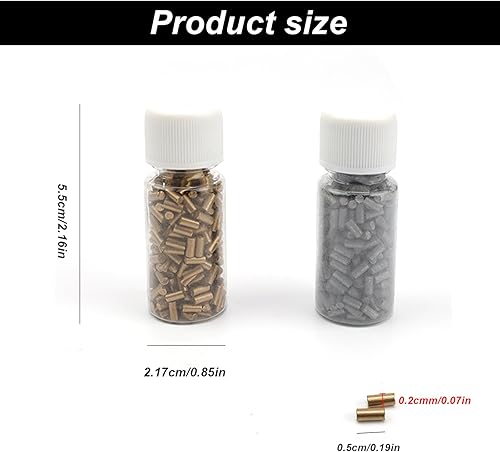 KINHARD Pierre à Briquet Universelle de Rechange - 600 Pièces avec Flacon de Rangement Compatible Briquets à Pétrole - Nail Gallerys