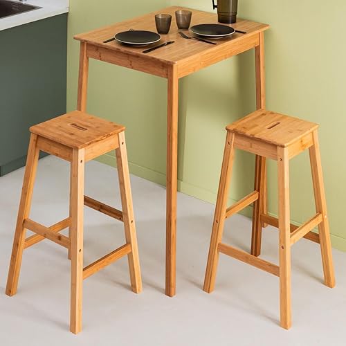 5 five simply smart Tabouret de Bar 75cm Bambou - Nail Gallerys