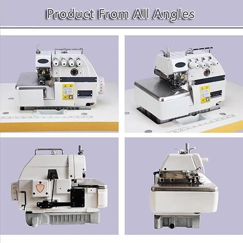 Machine à Coudre surjeteuse de qualité Industrielle, surjeteuse 550 W, 5 Fils, 220 V - Nail Gallerys