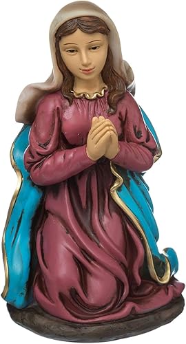 Feerie Christmas 8 Santons pour crèche de Noël - H. 20 cm - Multicolore - Nail Gallerys