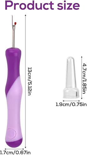 BOXOB Découseur, Coupe Fil Couture Outil Pratique pour Enlever les Fils pour Broderie Couture à la Main Travaux Manuels Point de Croix Tricot - Nail Gallerys