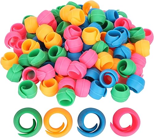 Clips de couture 100 pièces , clip de support de canette en silicone souple , organisateur de bobines de pinces de fil , fournitures d'artisanat de couture , pour la plupart des bobines de couture et - Nail Gallerys