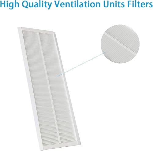Q350 Lot de 2 filtres pour appareils de ventilation Zehnder ComfoAir Q350 Q450 Q600 500 x 160 x 23 mm Filtre à poussière G4 F7 Filtre à air de rechange - Nail Gallerys
