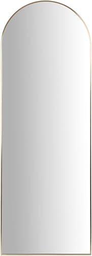 HOMLA Elora Miroir sur pied décoratif Doré 50 x 140 cm - Nail Gallerys