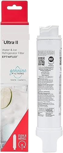 GFRWKCEX Lot de 3 filtres à Eau for réfrigérateur Frigidaire EPTWFU01 - Nail Gallerys