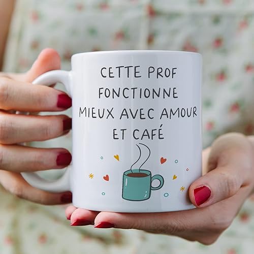 Mugffins Tasses pour PROFESSEUR D'ANGLAIS - En Anglais - Cadeau original - In english please - 11 oz / 330 ml - Nail Gallerys