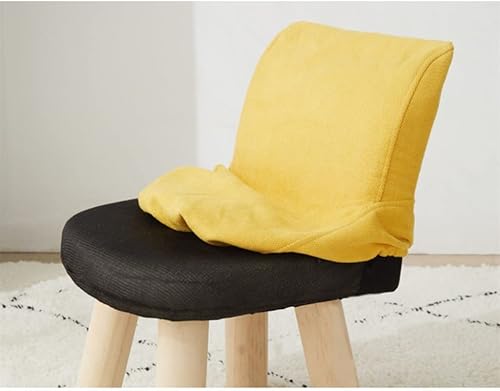 LaYiQimn Tabouret Petit Tabouret Bas, Banc de Salon, Art du Tissu, Chaise à Dossier en Bois Massif (Lot de 3) - Nail Gallerys
