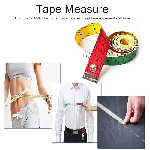 Lamkrtlp Mètres à Ruban pour Couturier double face, 150cm, 60 pouces, Ruban de Mesure, Metre de Couturiere Doux, Mesure Couturière Tissu Règle - Nail Gallerys