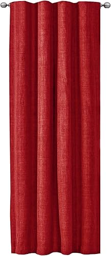 JEMIDI Rideau occultant - 1x Rideau avec Ruban fronceur pour fenêtre Salon Chambre Bureau - Rideau Opaque 140 x 245 cm en Polyester - Nail Gallerys