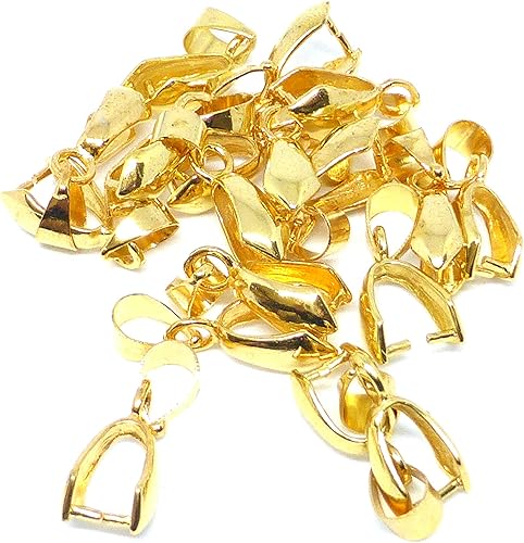 L'attrape-rêve bélières attache- pendentifs en métal doré 1 lot de 2 longueur 19 mm - Nail Gallerys