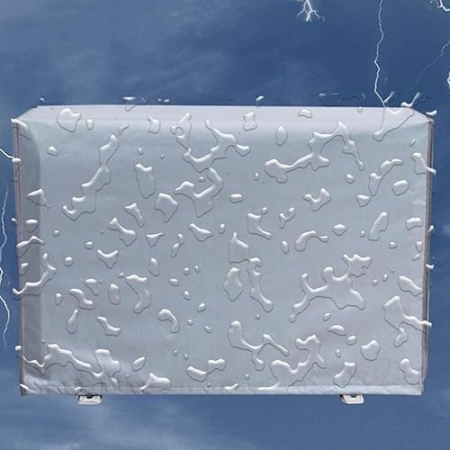Housse de protection solaire pour climatiseur HYQOUKLR, imperméable, en tissu Oxford 600D, pour unité extérieure, pare-soleil pour fenêtre AC, économie d'énergie, vert camouflage - Nail Gallerys