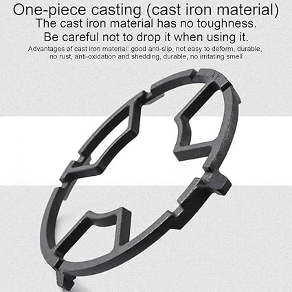 Support Réducteur En Fonte Pour Moka Pot - Anneau Adaptateur De Cuisinière À Gaz(A) - Nail Gallerys