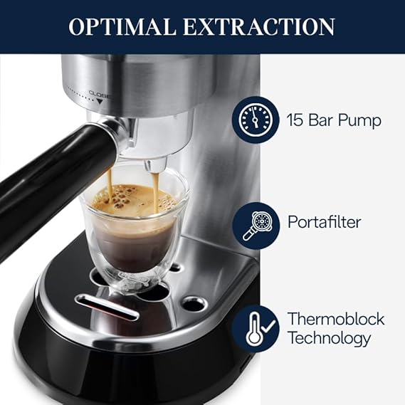 De'Longhi EC680M Espresso Acier inoxydable Argenté - Nail Gallerys