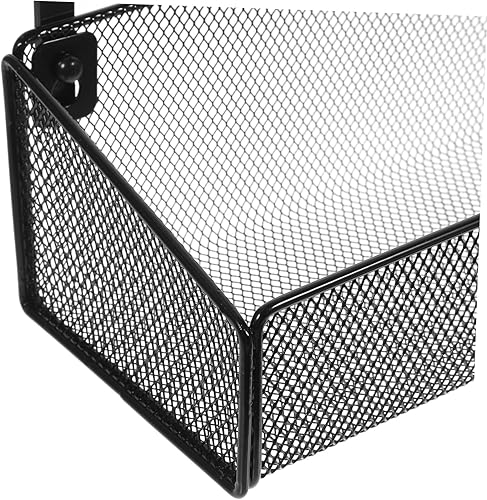 Zerodeko Panier De Rangement Suspendu En Fil Métallique Noir Pour Lit Superposé - Nail Gallerys