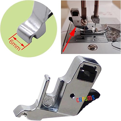 ckpsms Marque – 1 support de pied presseur à tige basse #CY-7300F compatible avec/remplacement pour la marque Brother, Singer, Babylock, Kenmore - Nail Gallerys